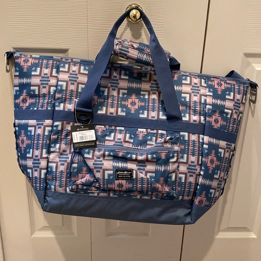 Eddie Bauer Recycled, Bagon, convertible, blue haze, cooler bag style 0449 NWT